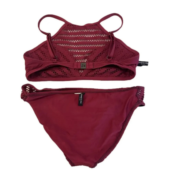 Kenneth Cole 2 pc bathing suit set bikini swimwear women’s size 12/14 L / XL - Picture 3 of 10